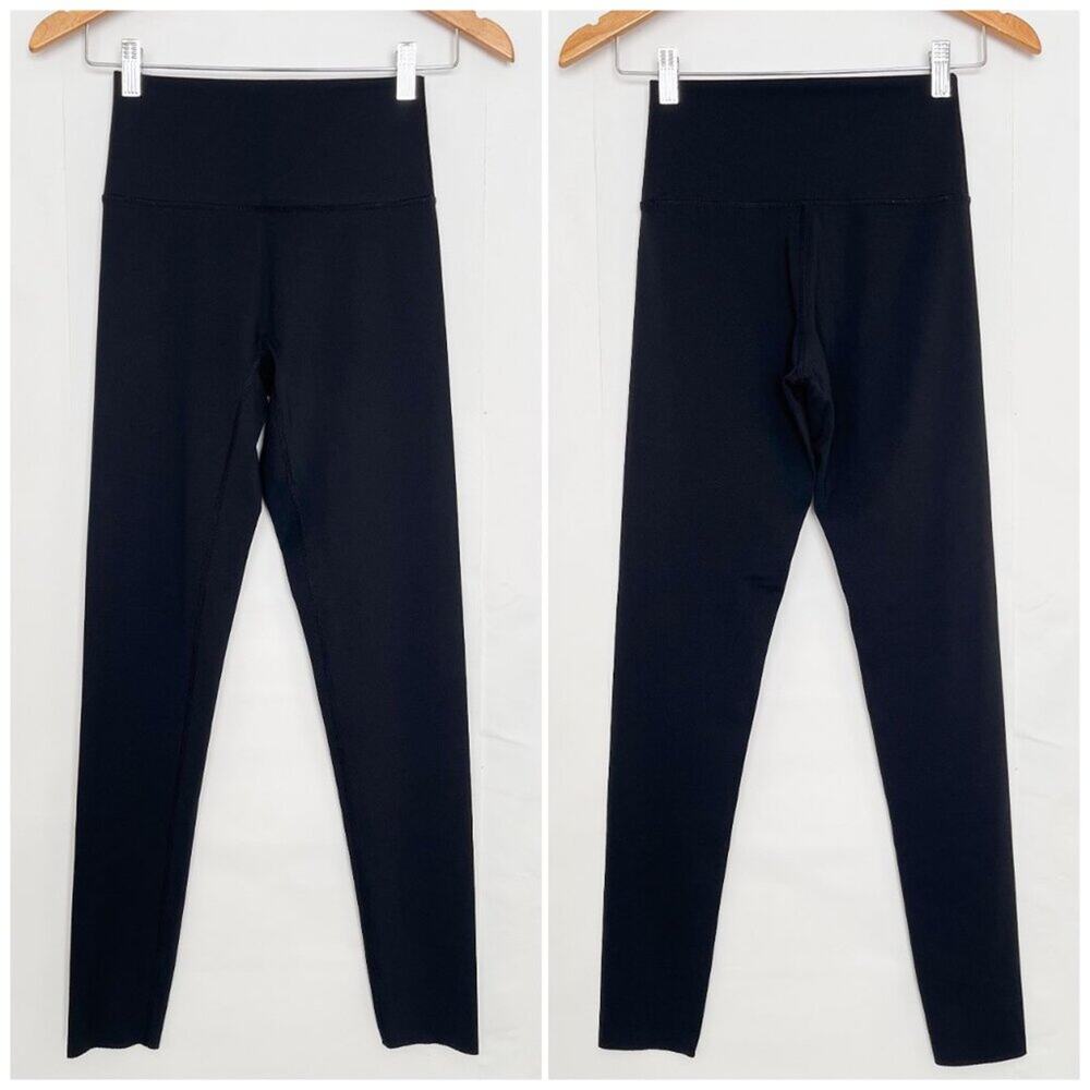 Aerie Offline Goals 7/8 Legging Hi Rise Stretchy Long Inseam Size Medium Black